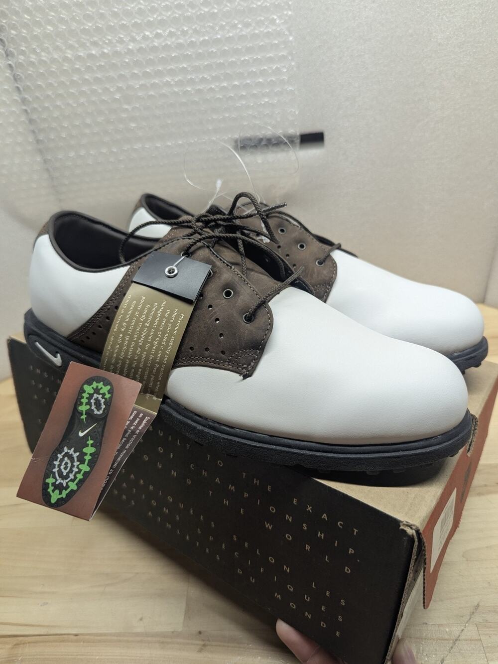 90’s Vintage Nike Golf Air Access Saddle Blchr 183190 Size 10.5